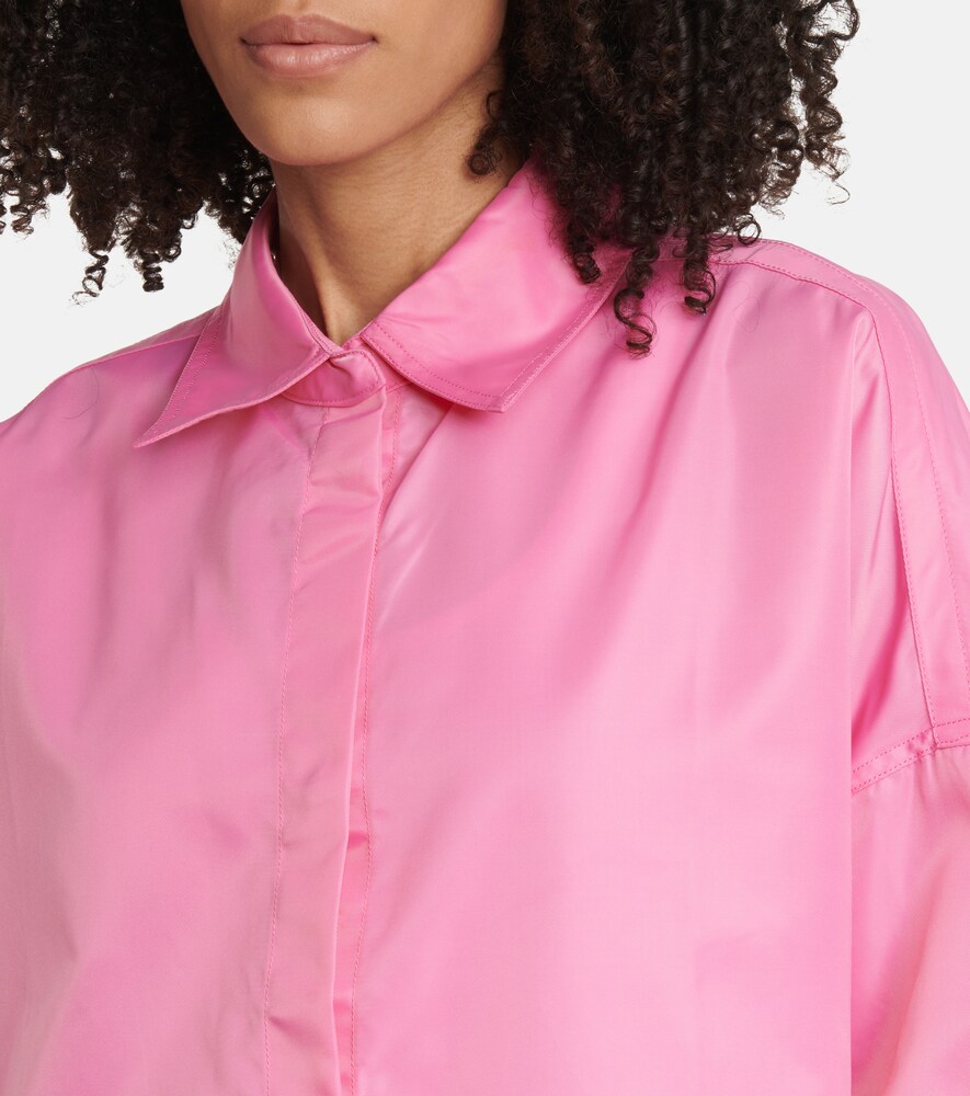 Perla shirt jacket and shorts set
