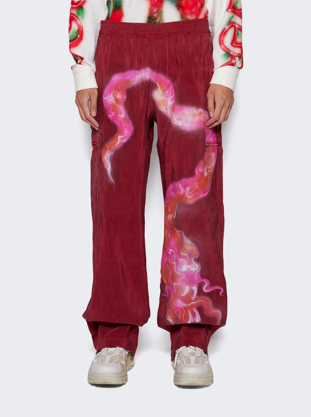 Silk Dragon Cargo Pants