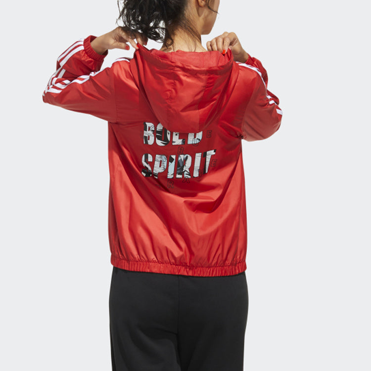 (WMNS) neo x Hua Mulan Printing Jacket Red
