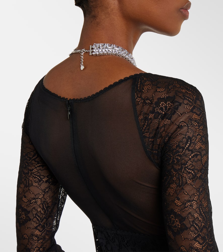 Lace gown