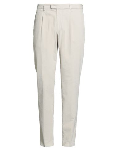 Man Pants Beige Size 38 Cotton, Modal, Elastane