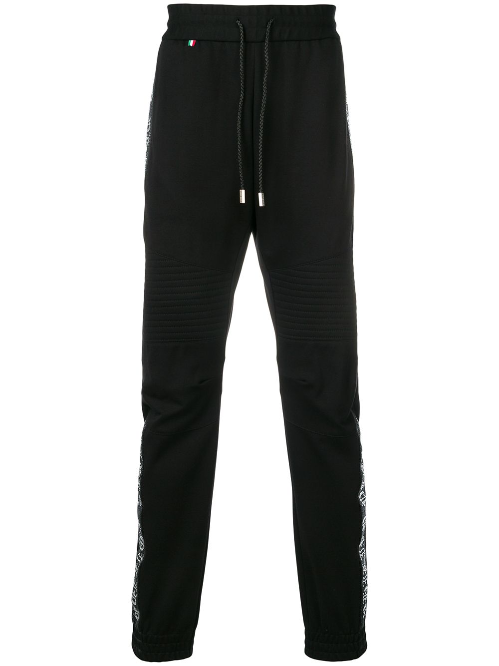 Logo band track pants - Black