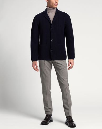 Man Blazer Navy Size M Wool, Polyamide