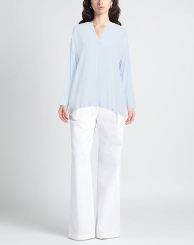 Woman Top Sky blue Size 6 Viscose