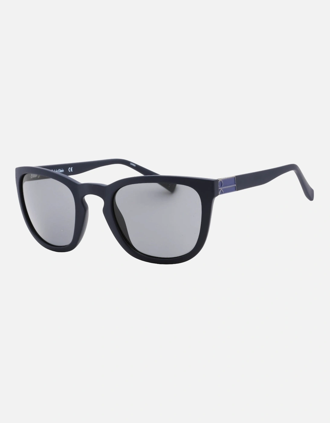 Men's Calvin Klein Smoke Lens Matte Navy Sunglasses - Size: ONE size