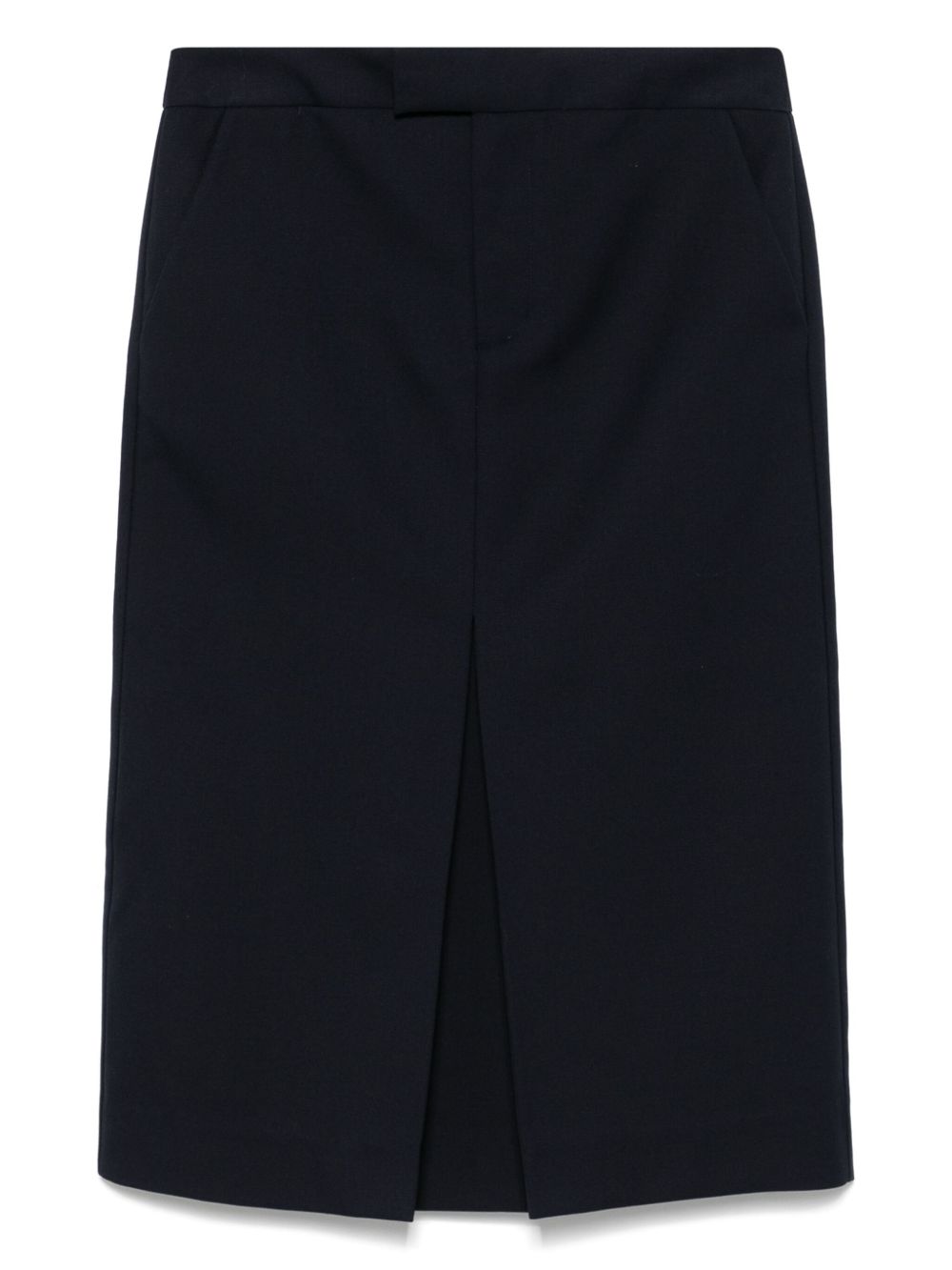 SHUSHU/TONG pencil midi skirt - Blue