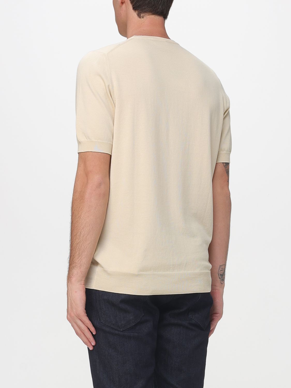 Sweater Men color Beige