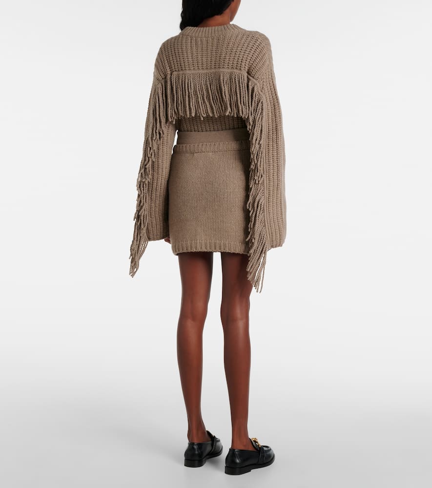 Lovi cashmere miniskirt