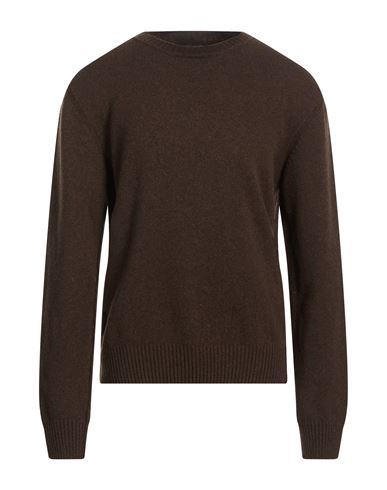 Man Sweater Brown Size XL Wool, Polyamide