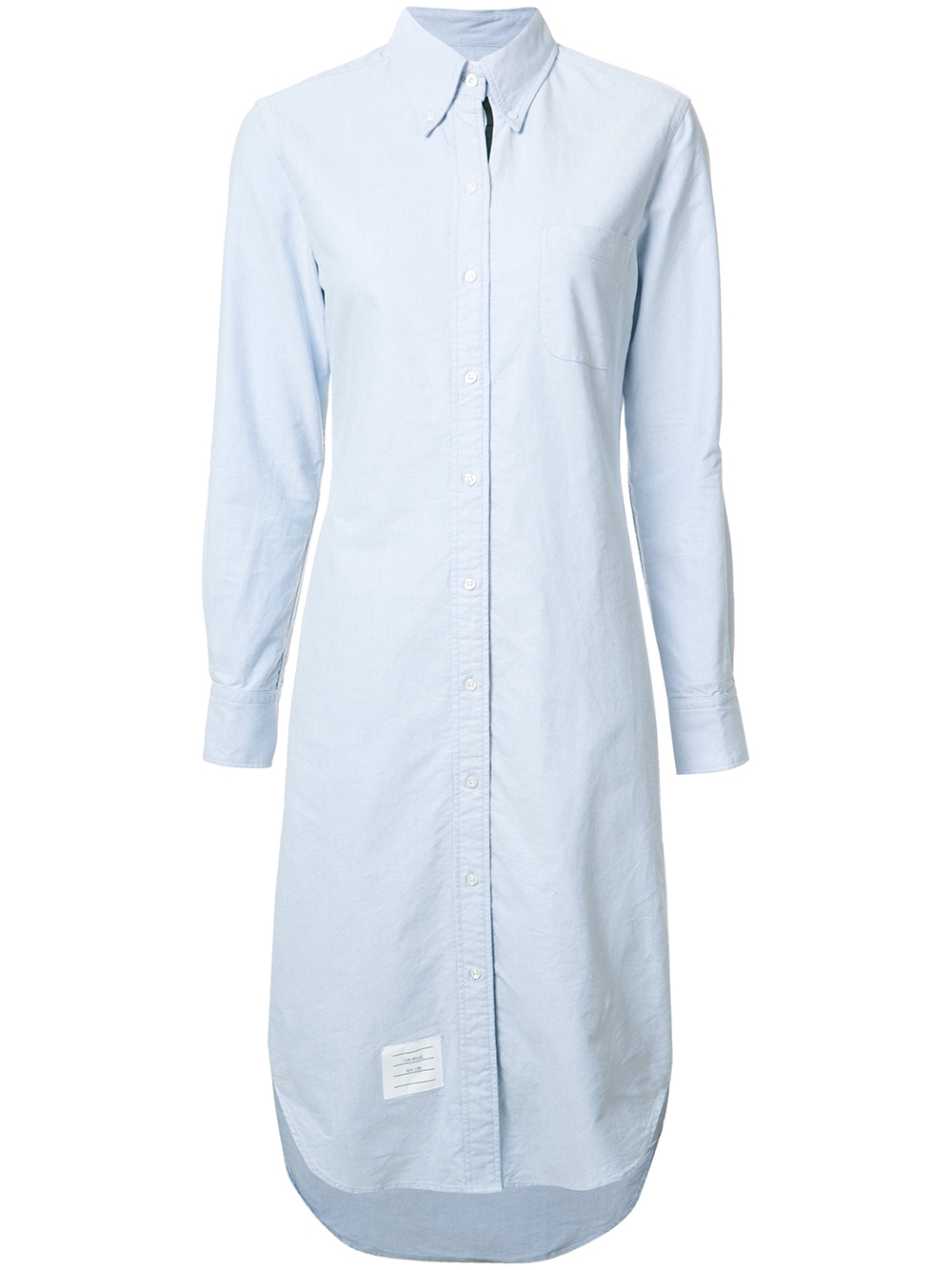 Classic shirt dress - White