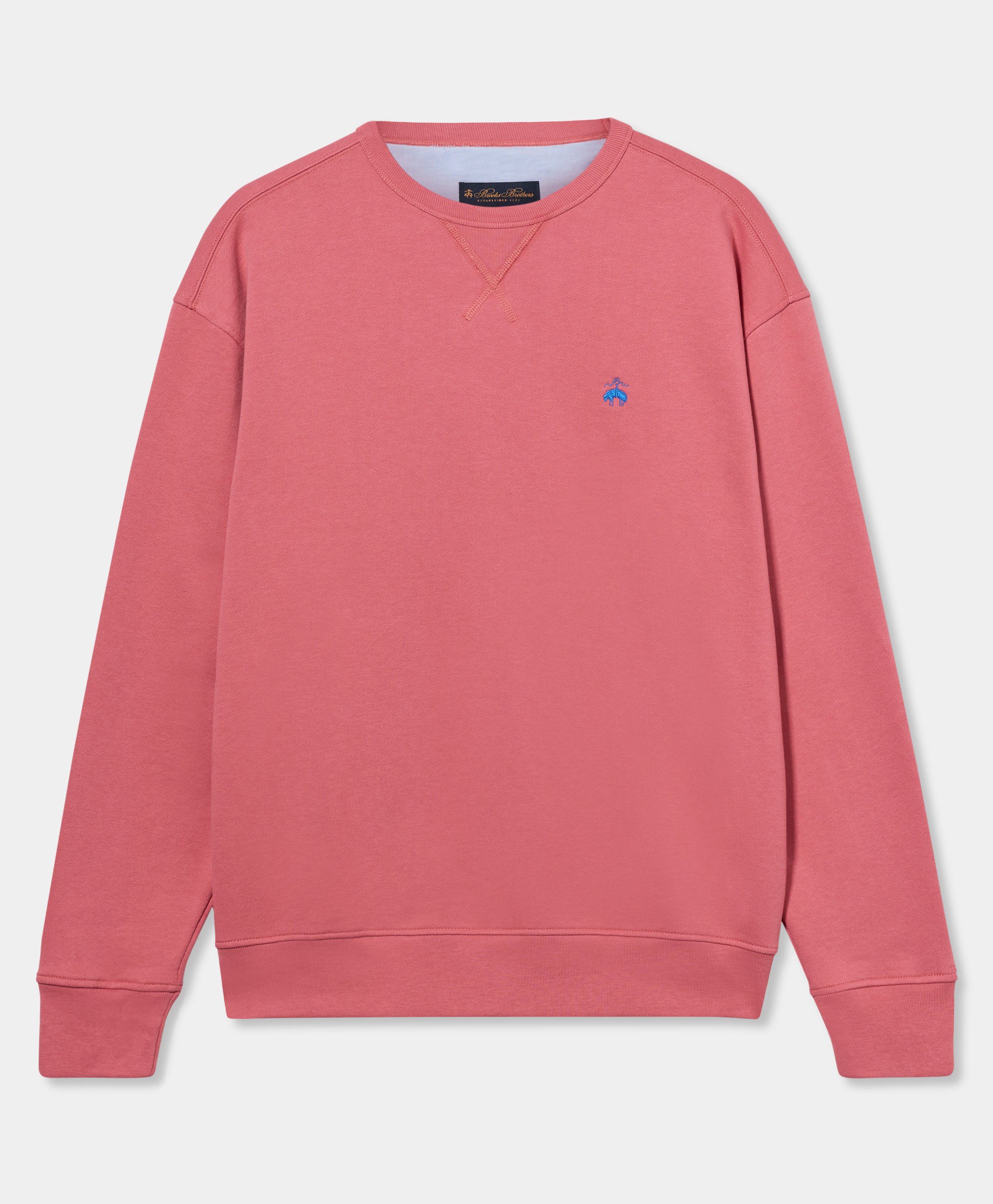 Cotton Sweatshirt With Embroidered Logo