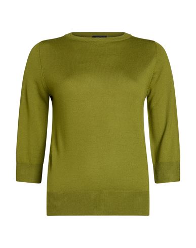 Woman Sweater Green Size 8 Merino Wool