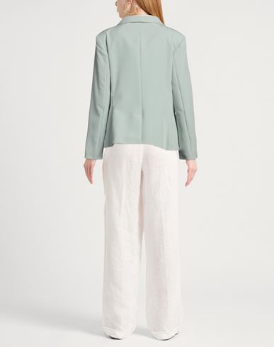 Urban Chic Woman Blazer Light green Size L Polyester, Elastane