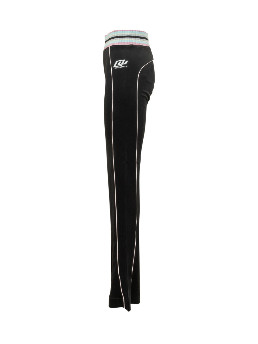 Black Slim Flat Front Pants
