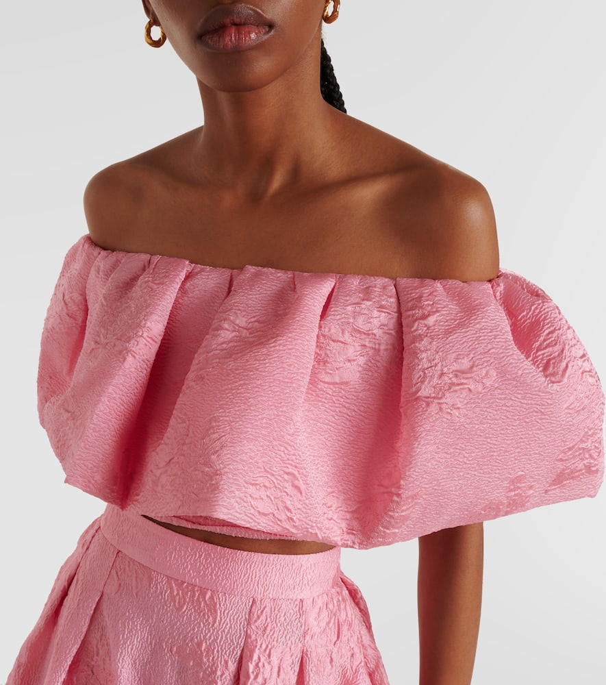 Rebecca Vallance Zelie crop top