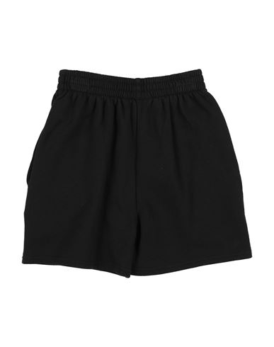 Kid Boy Shorts & Bermuda Shorts Black Size 10 Cotton, Polyester