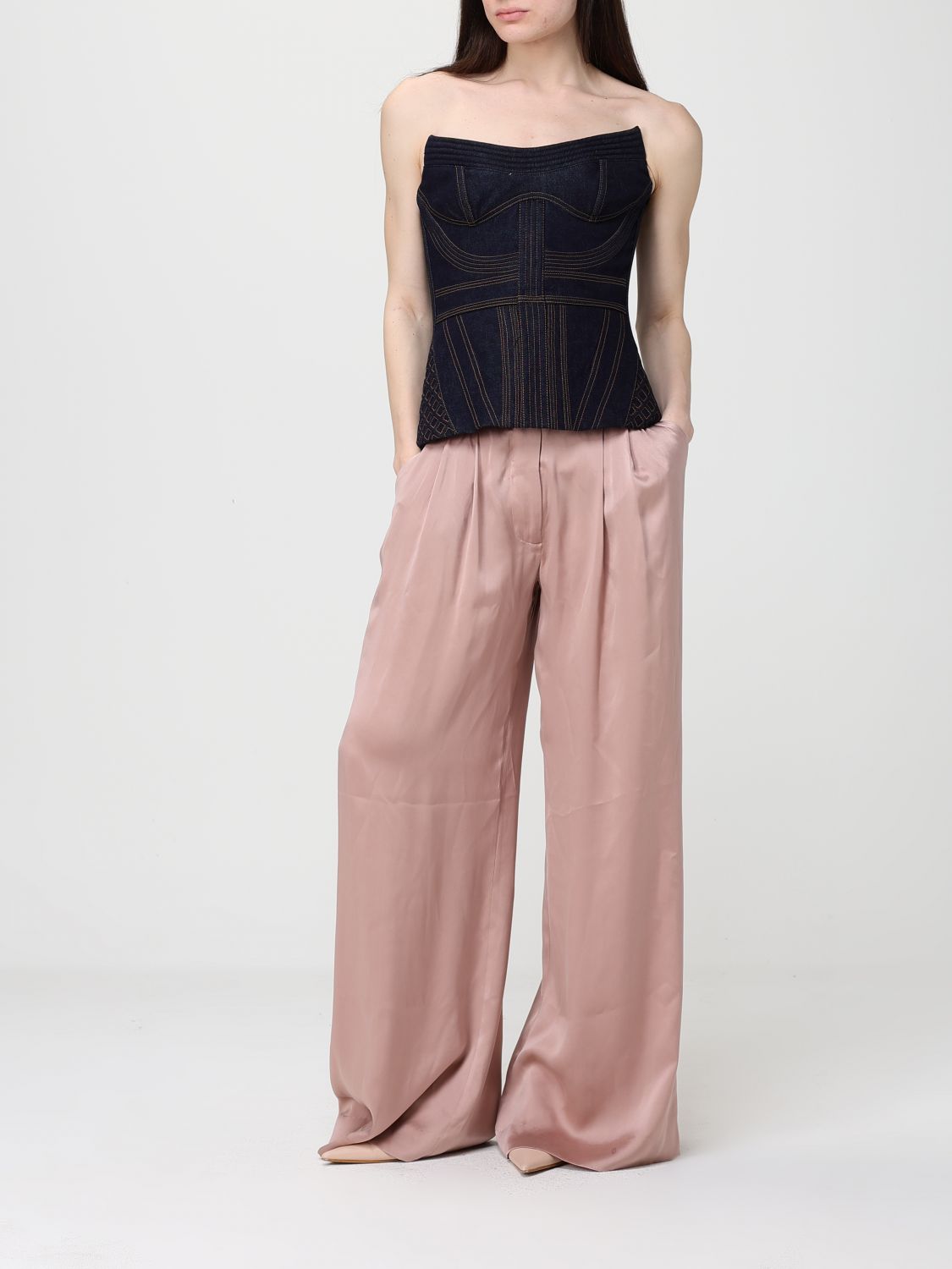 Top Woman color Blue