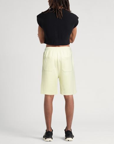Man Shorts & Bermuda Shorts Lime green Size L Cotton, Acrylic