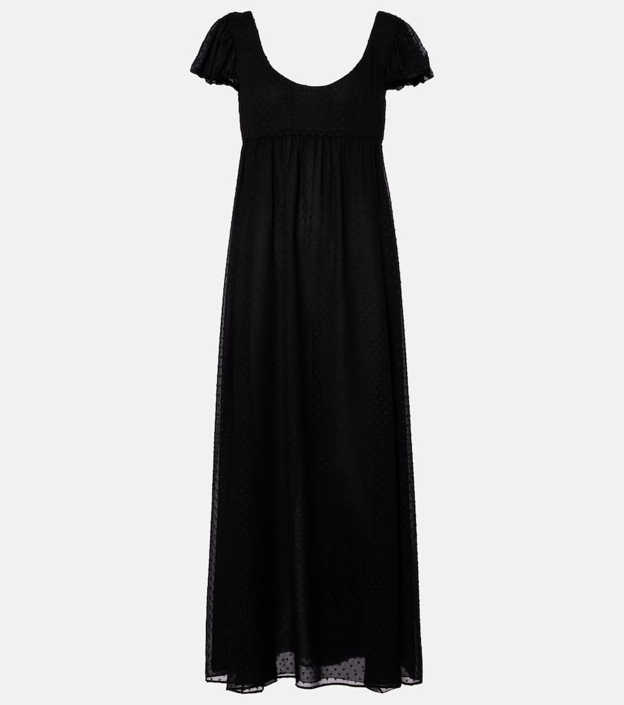 Chloé Embroidered silk maxi dress