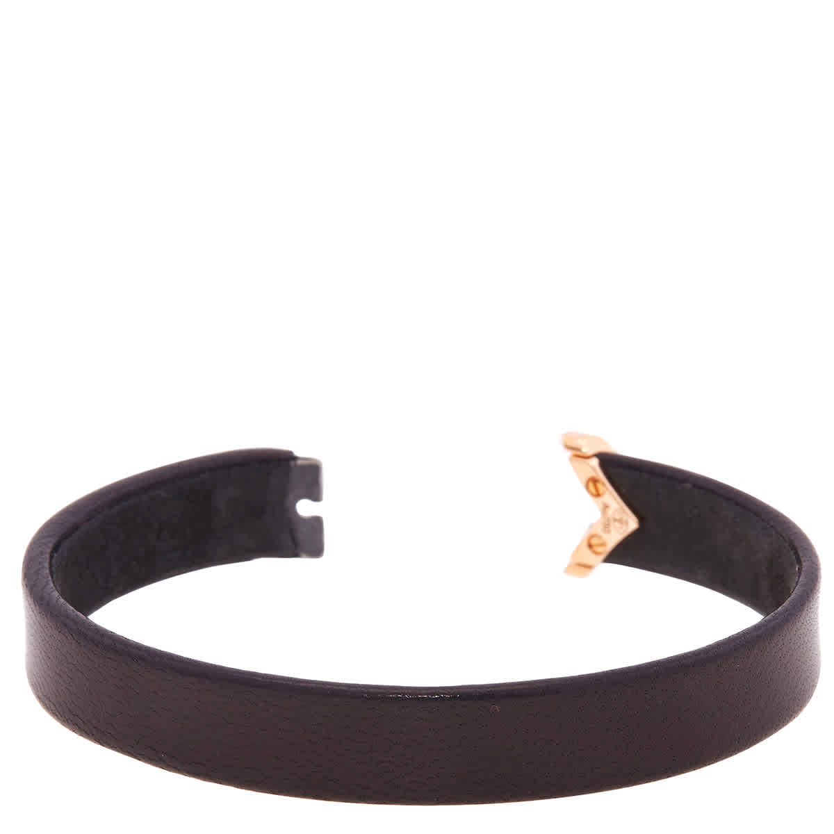 Jeux de Liens Black Leather Bracelet
