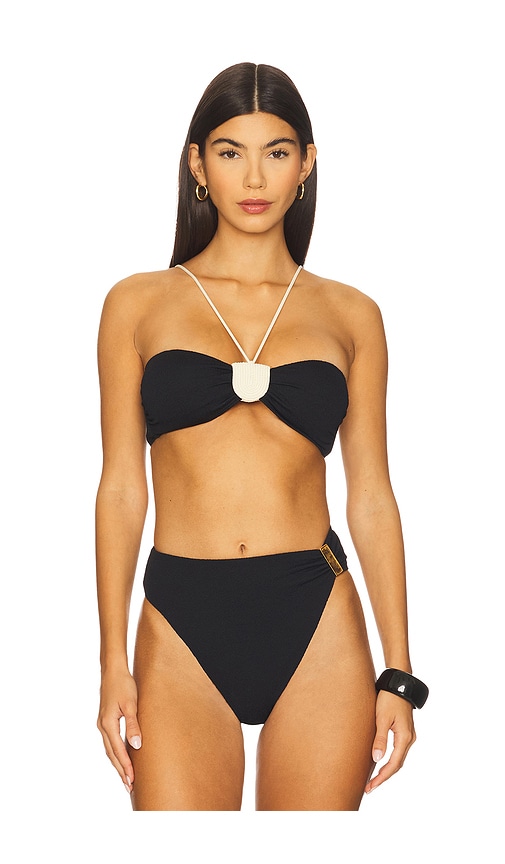 Vix Swimwear Yara Bandeau Bikini Top in Black. - XL also in L