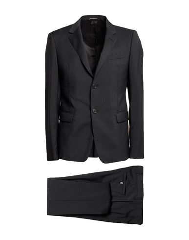 David Line Man Suit Charcoal Size 38 Wool