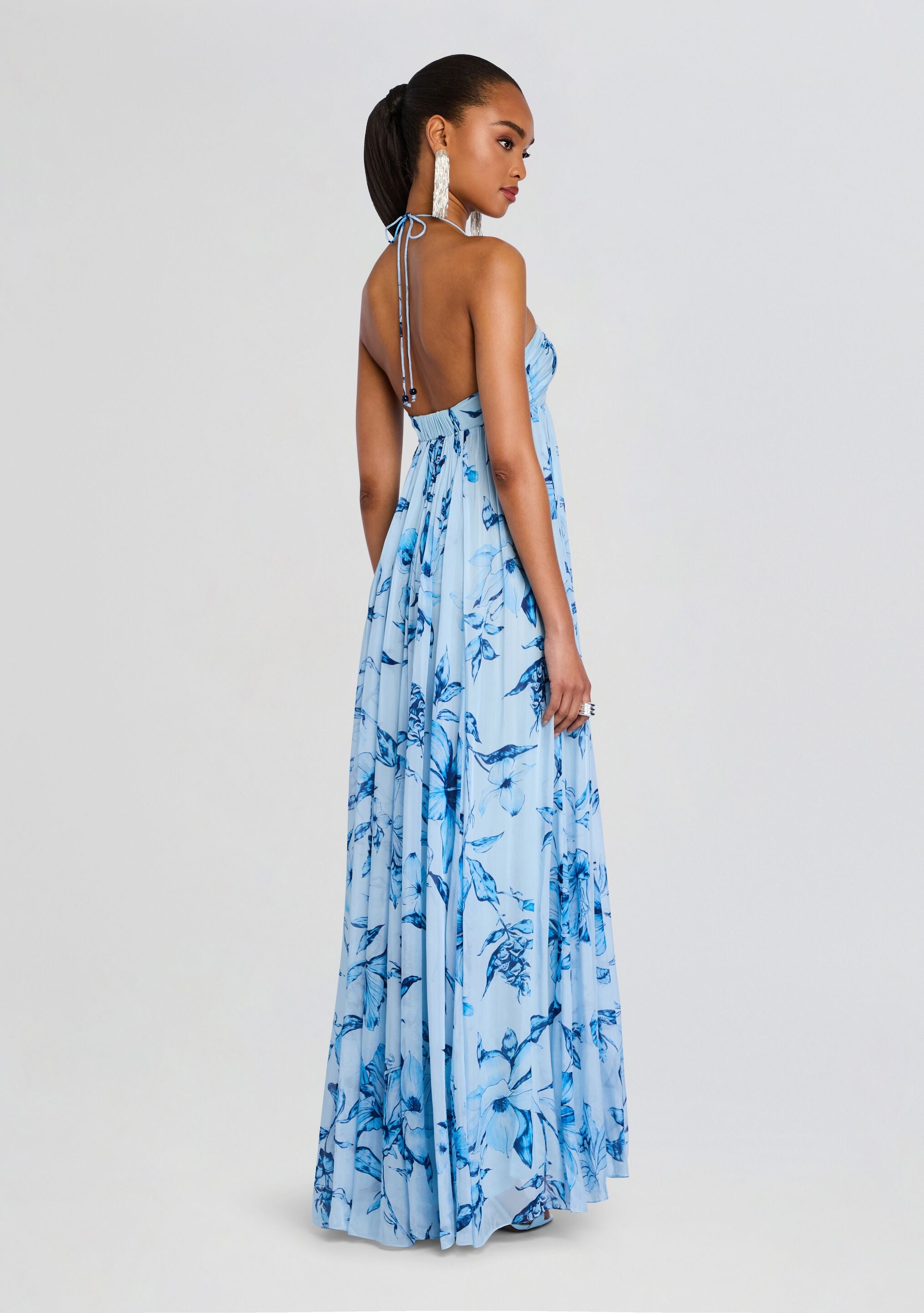 Milo Strapless Flared Dress