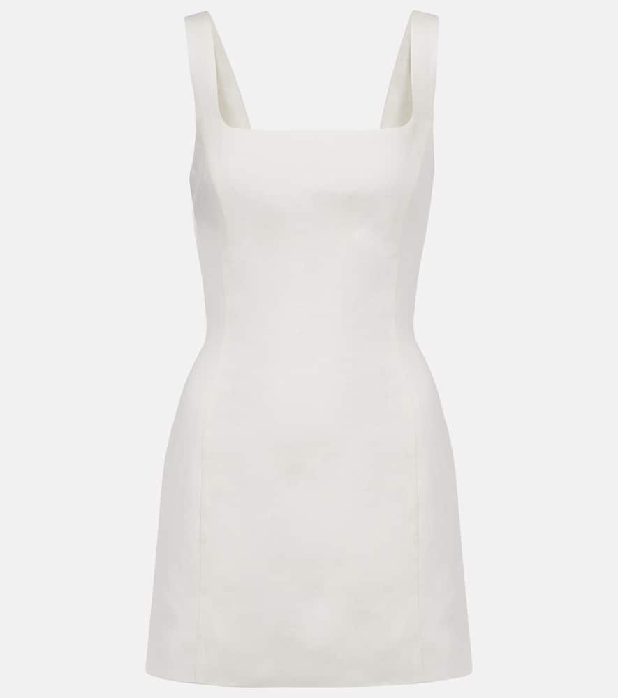 Iris linen minidress