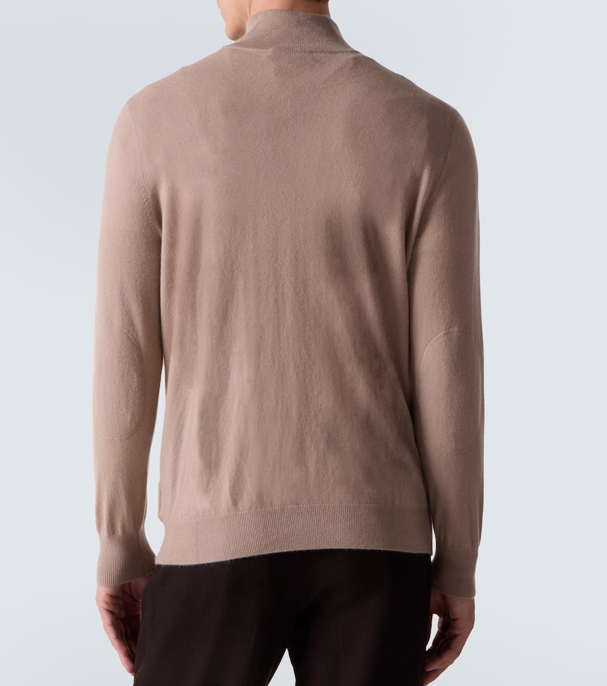 Mr Fenchurch cashmere half-zip sweater