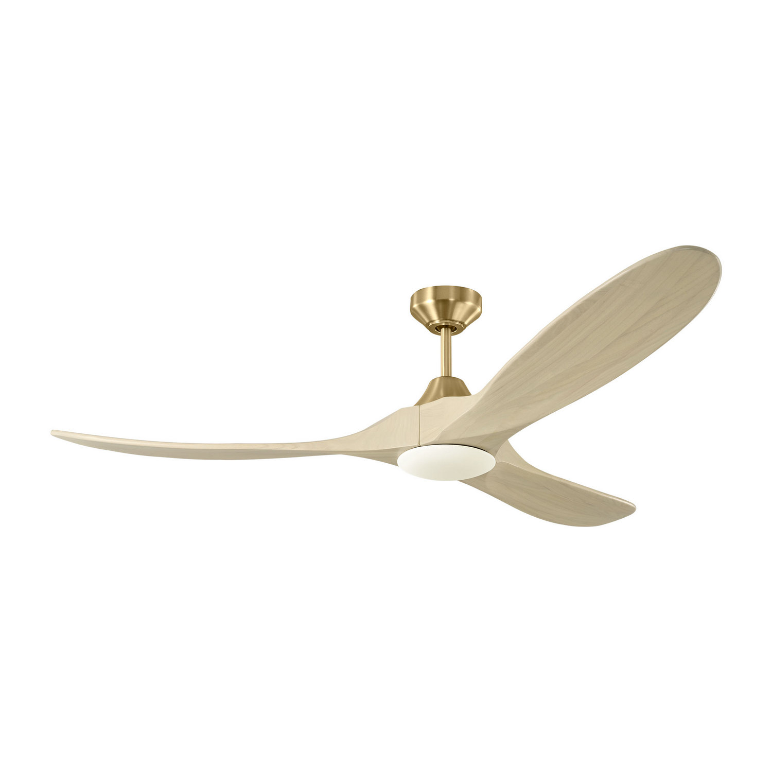 Burnished Brass 60" Ceiling Fan from the Maverick Smart 60 LED Collection