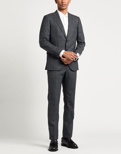 Man Suit Charcoal Size 38 Wool