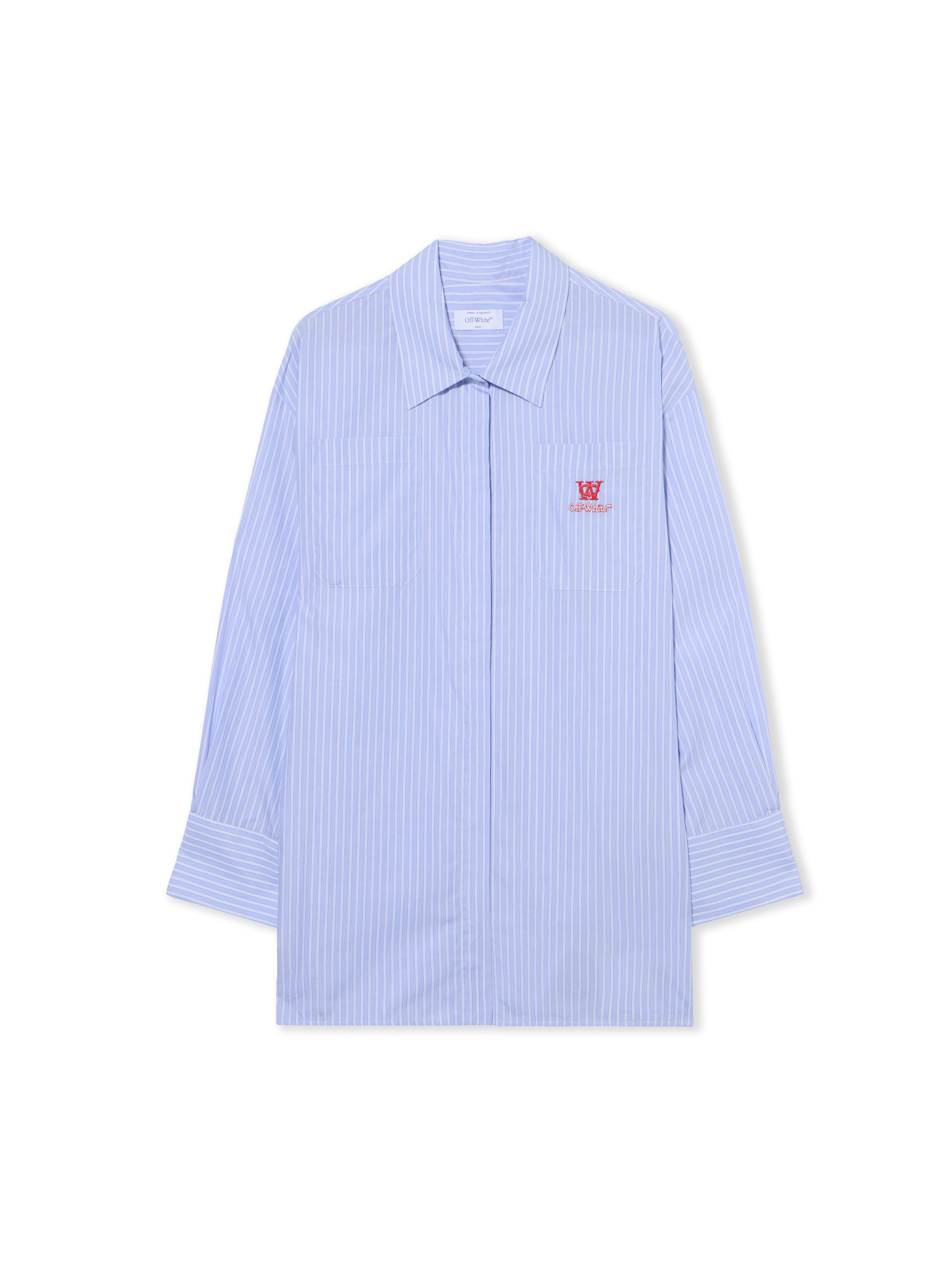 Striped Poplin Shirt Dress - Female Dresses Kentucky Blue