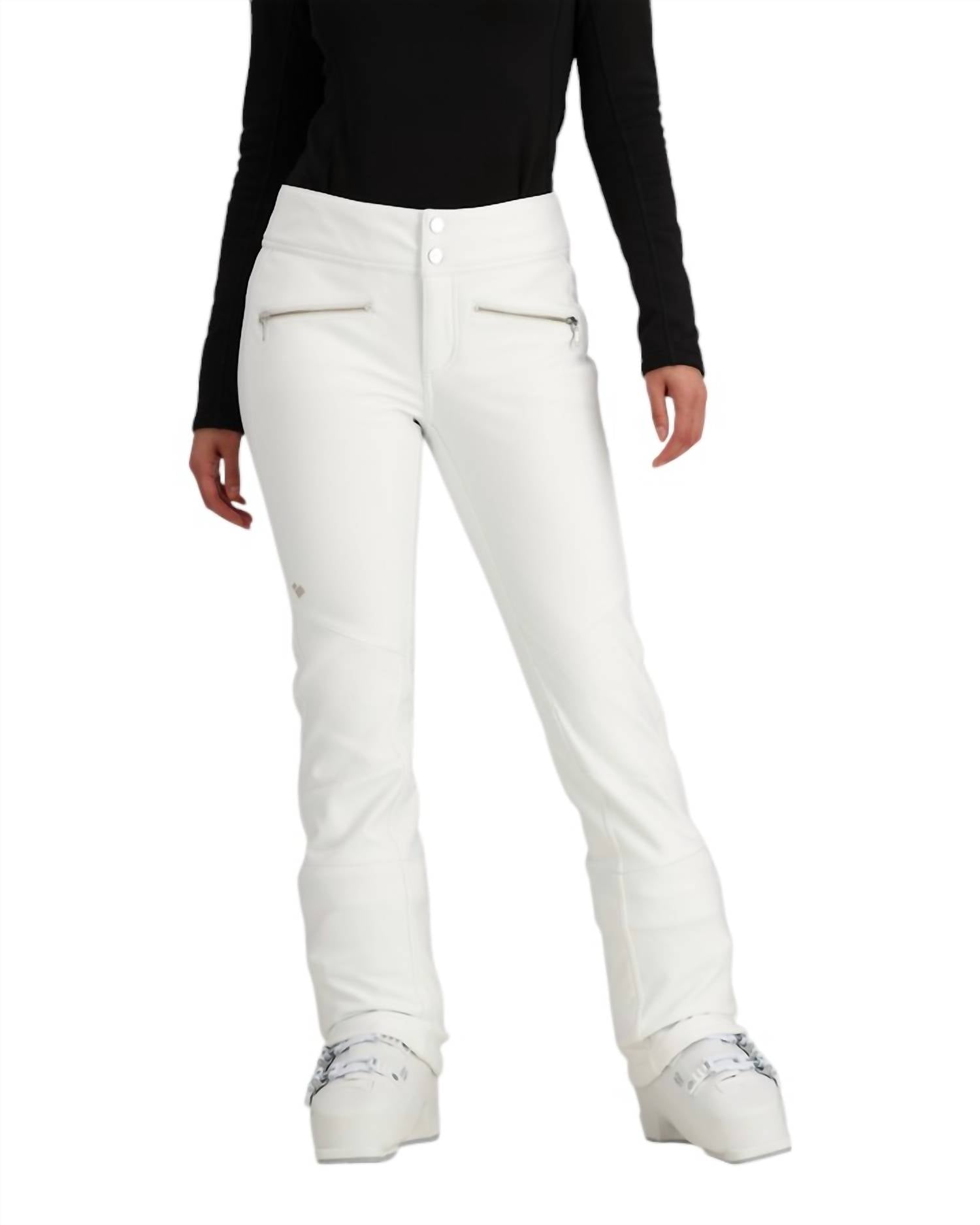 Clio Softshell Pant In White