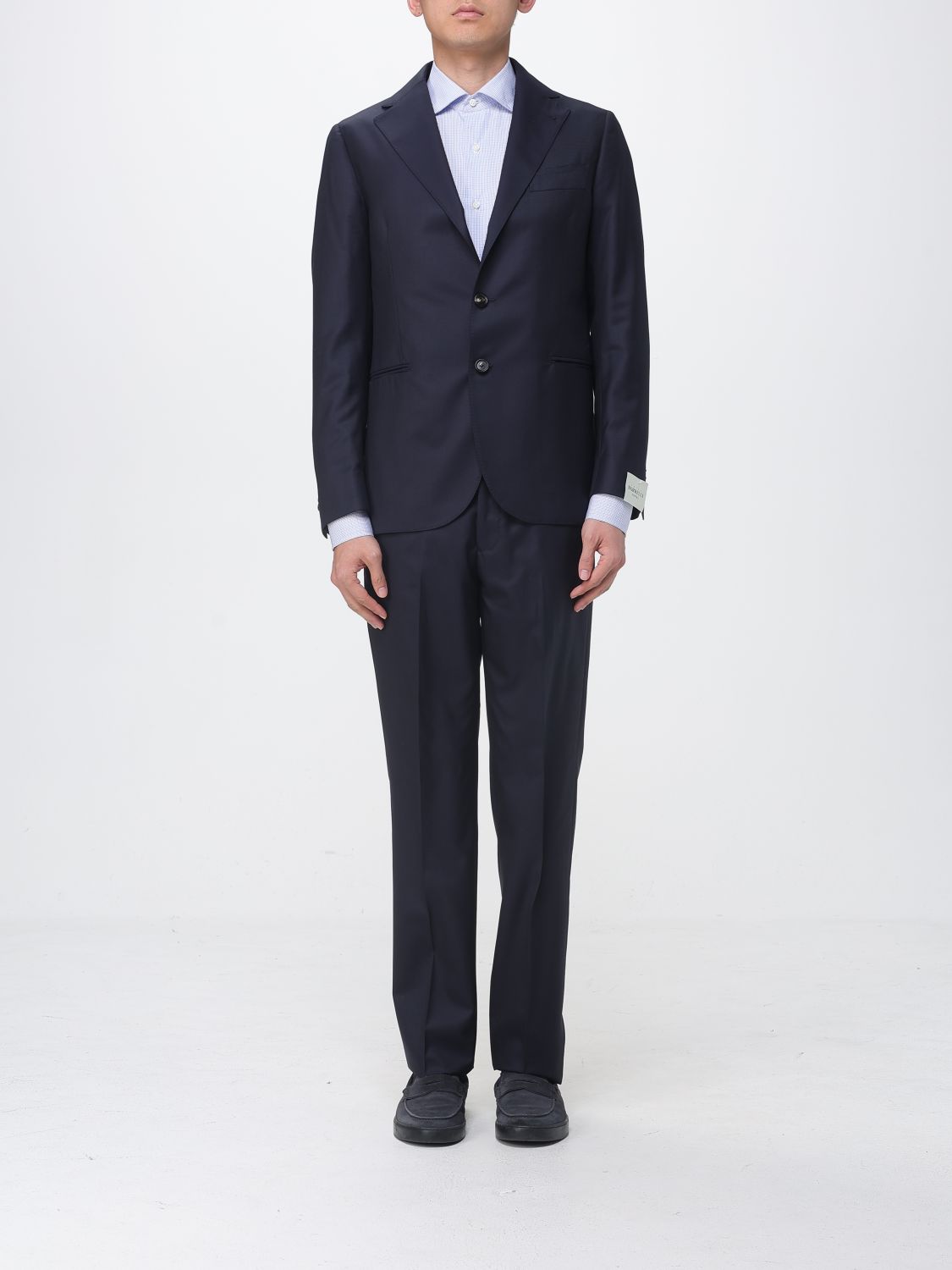 Suit Men color Navy