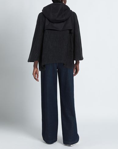 Jacob Cohёn Woman Coat Midnight blue Size 2 Cotton, Virgin Wool, Polyamide