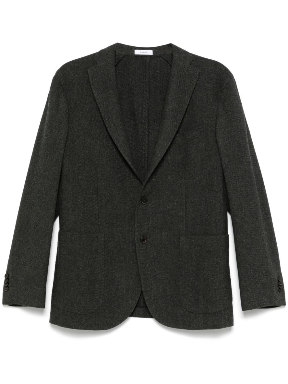 Single-breasted blazer - Green