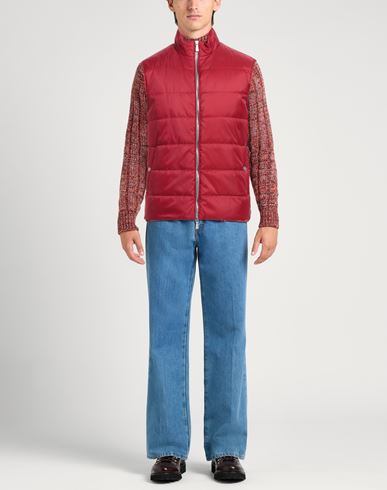 Man Vest Red
