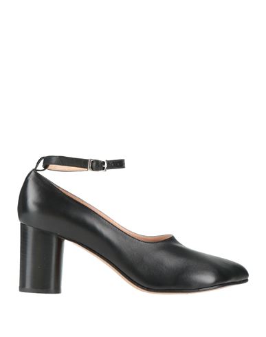 Niccolò Pasqualetti Woman Pumps Black Size 10 Calfskin