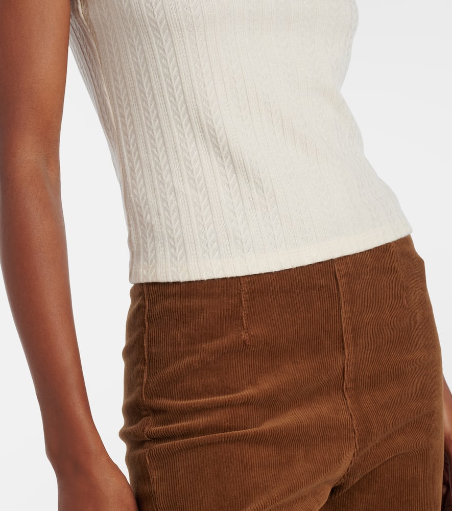 Knitted tank top