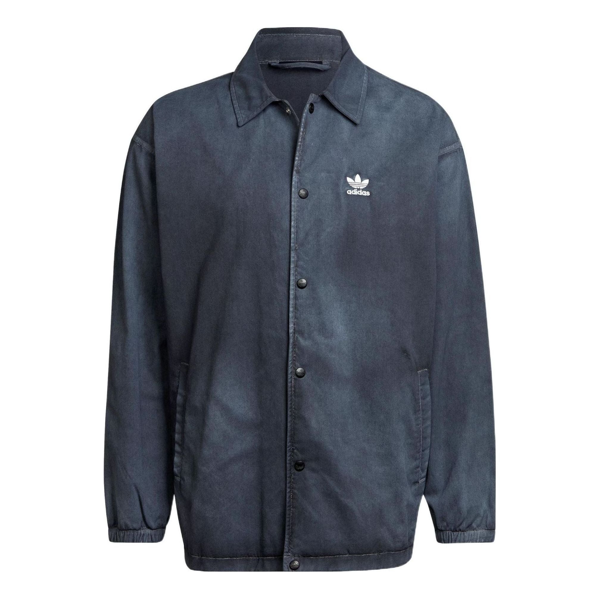 Originals Essentials+ Dye Coach Shirt 'Black'