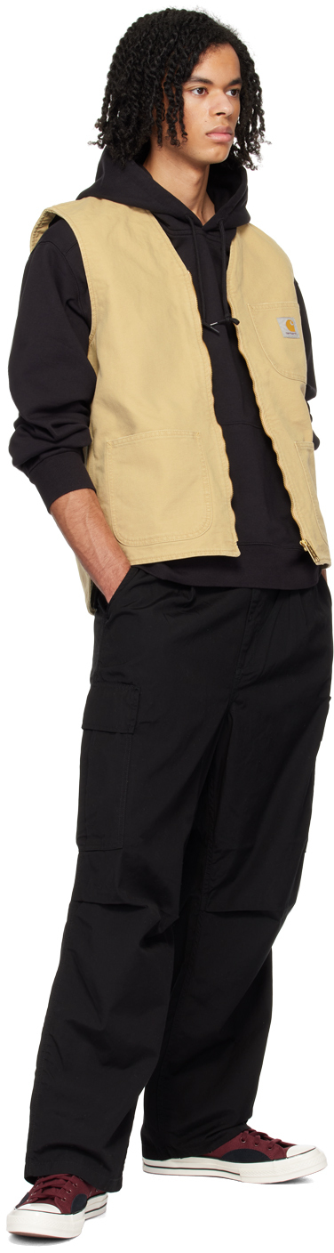 Carhartt Work In Progress Black Cole Cargo Pants