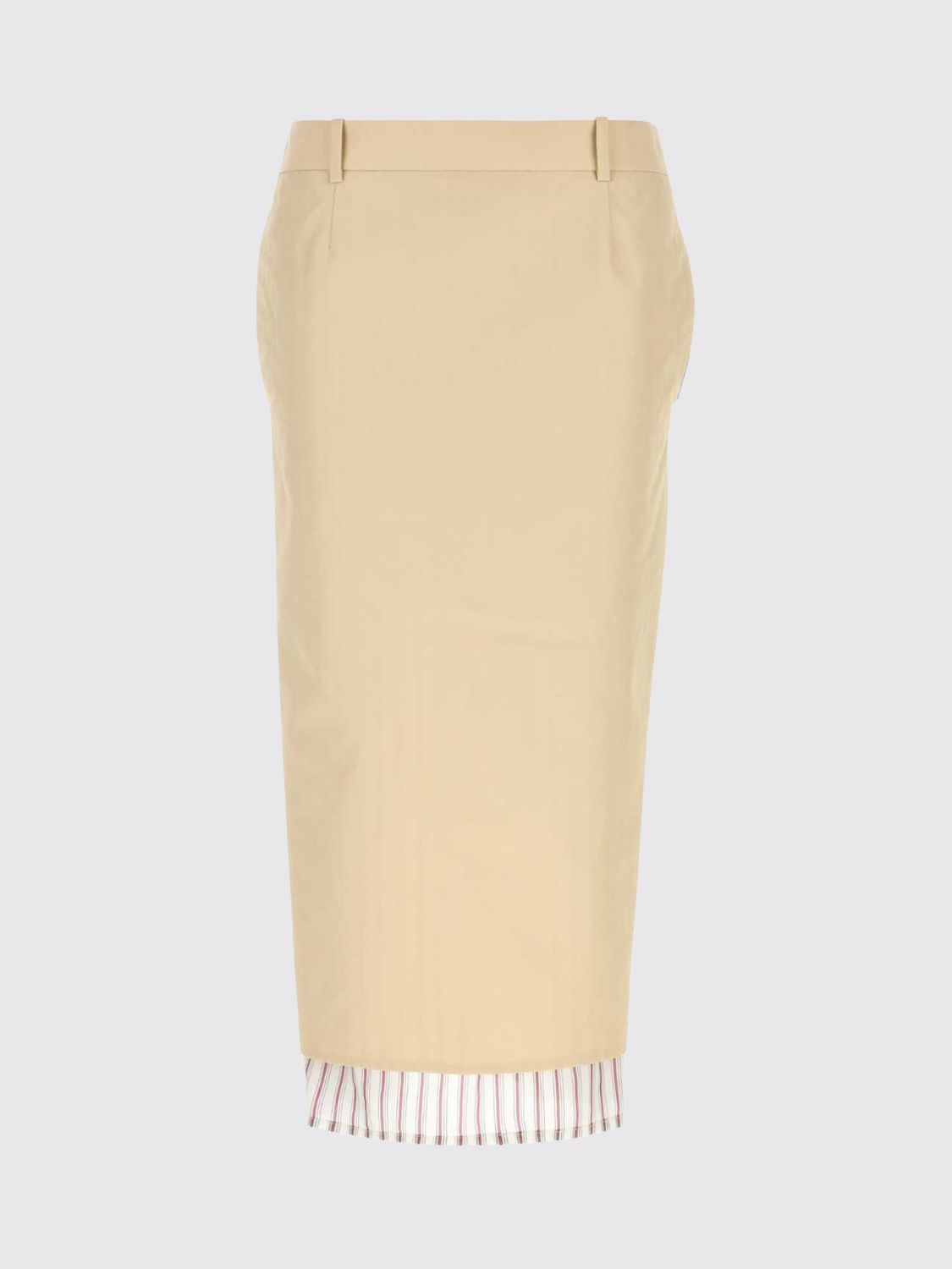 Skirt Woman color Beige