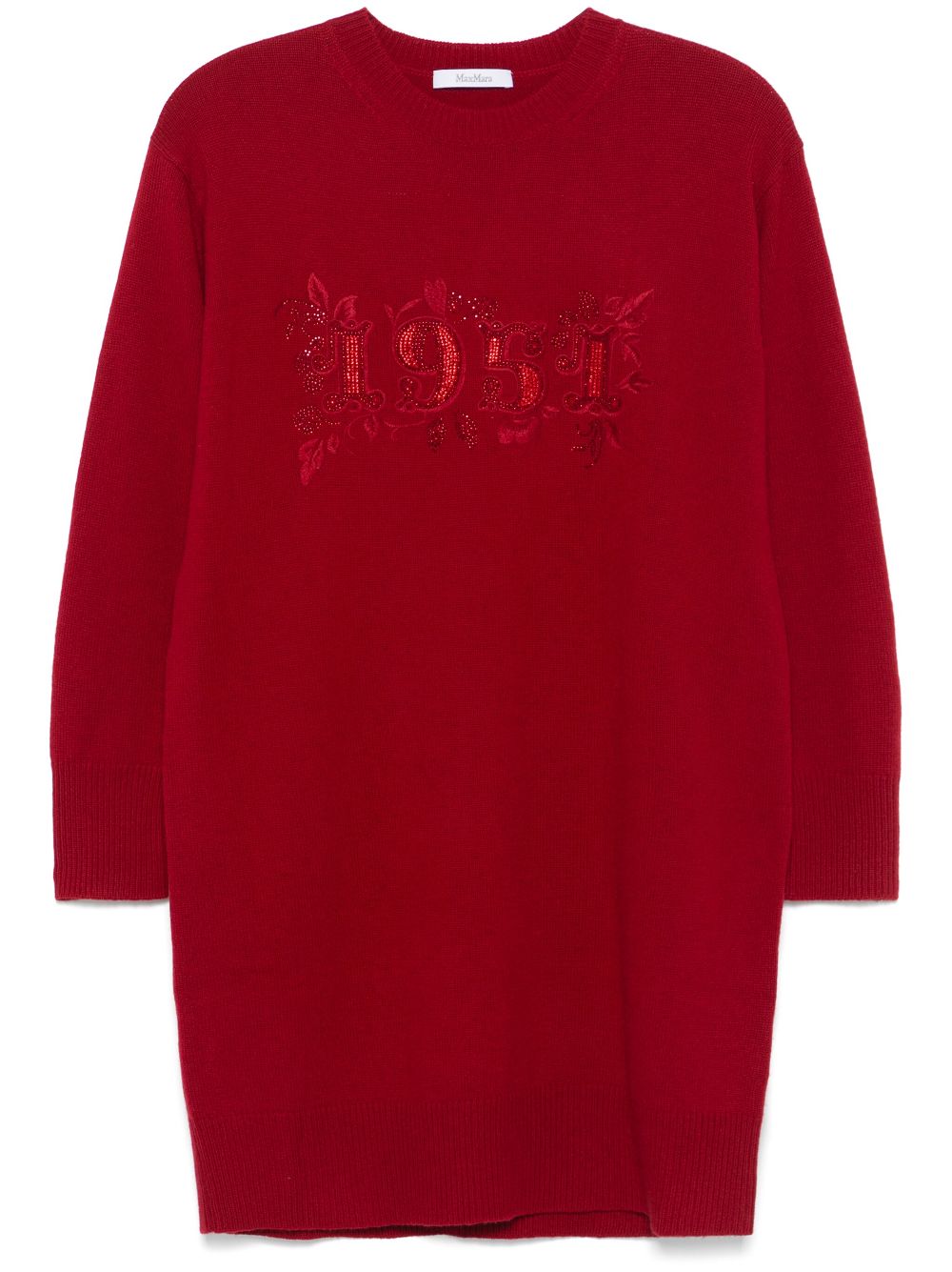 Adunco mini dress - Red