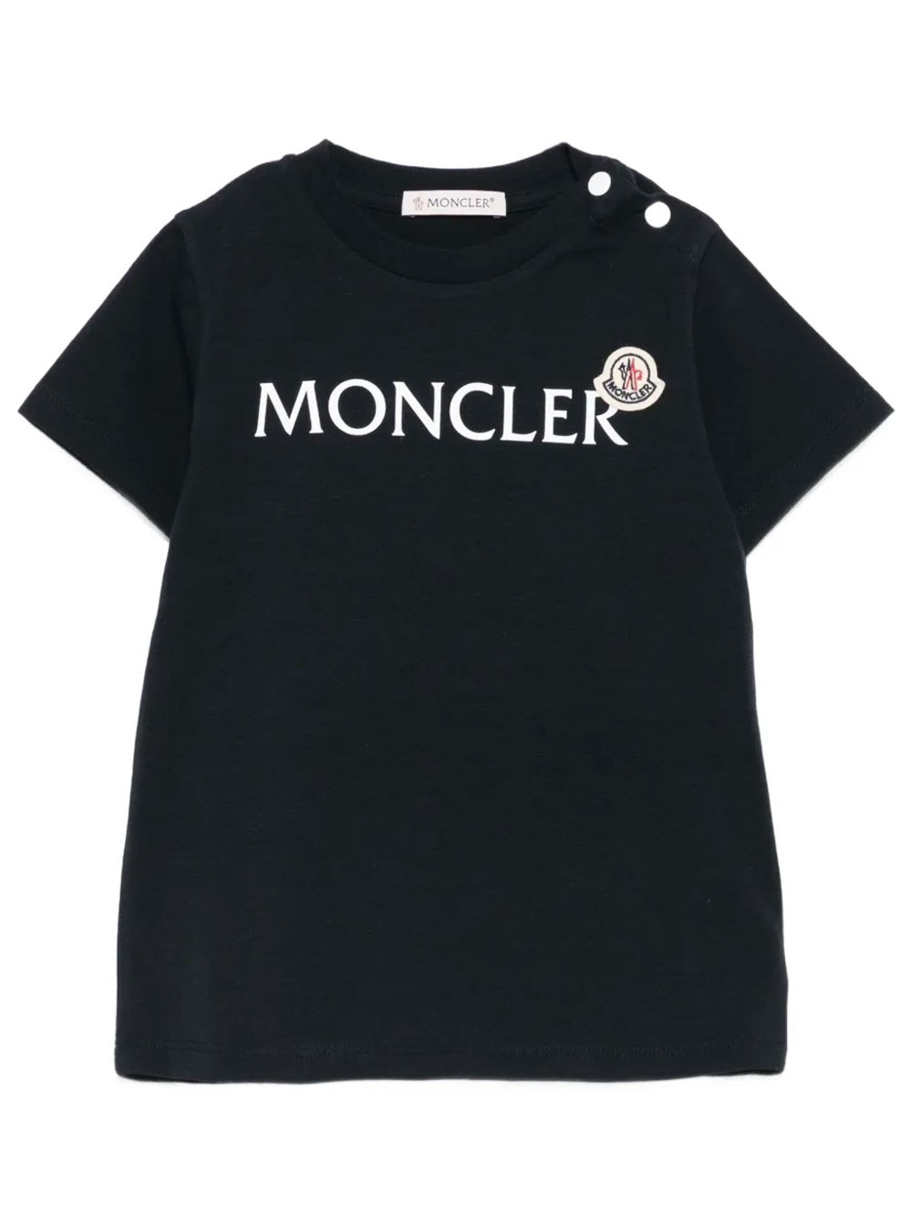 Logo-Print Cotton T-Shirt With Logo Patch