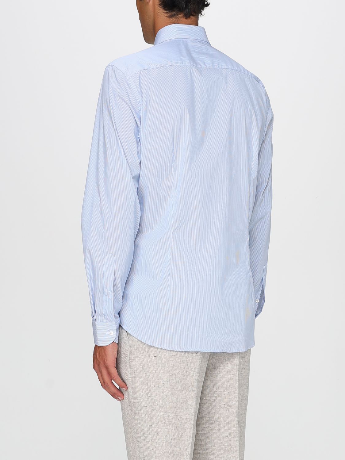 Shirt FAY Men color Sky Blue