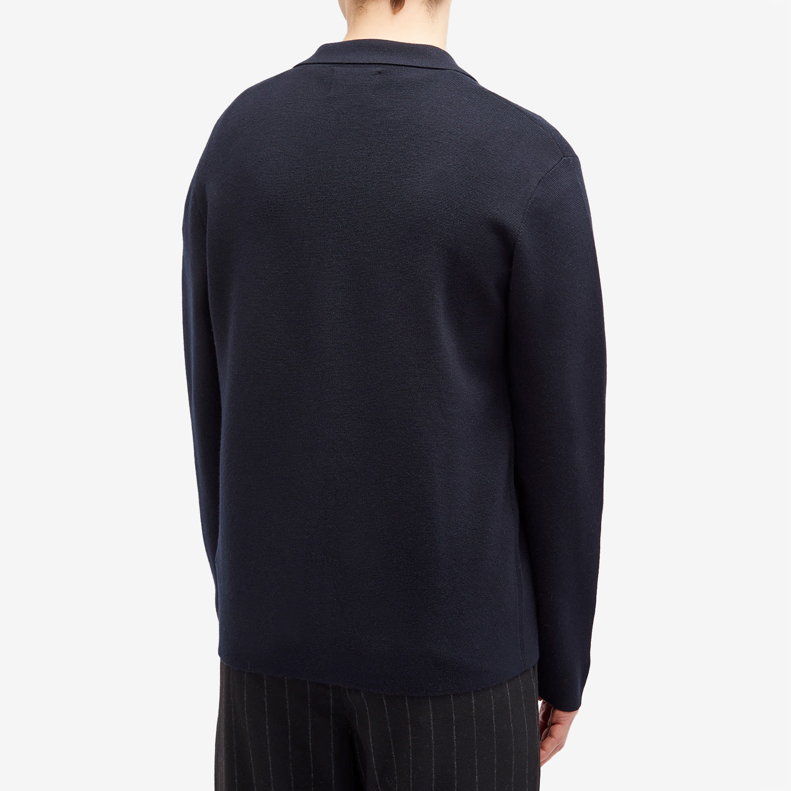 Men's Jonas Wool Overshirt in Deep Navy