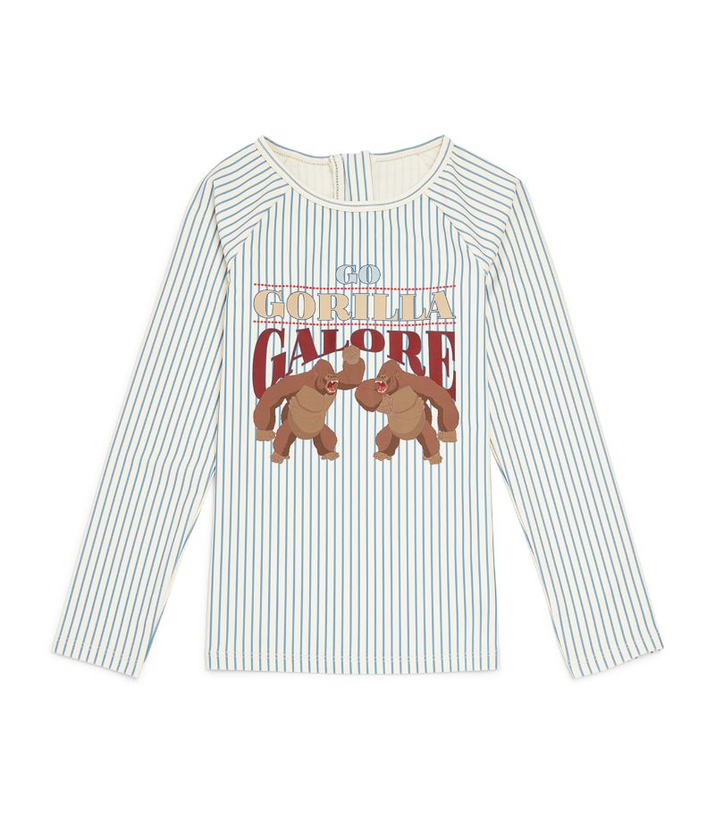 Printed Aster Swim Top (5-10 Years)