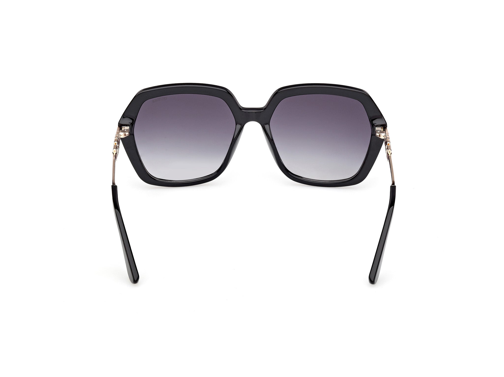 Guess Mujer Guess GU00267 01B Gafas de sol Inyectado Negro Fumar Geométrico Norma