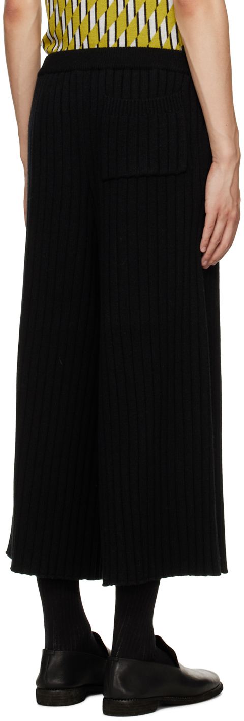 ZANKOV Black Three-Pocket Trousers