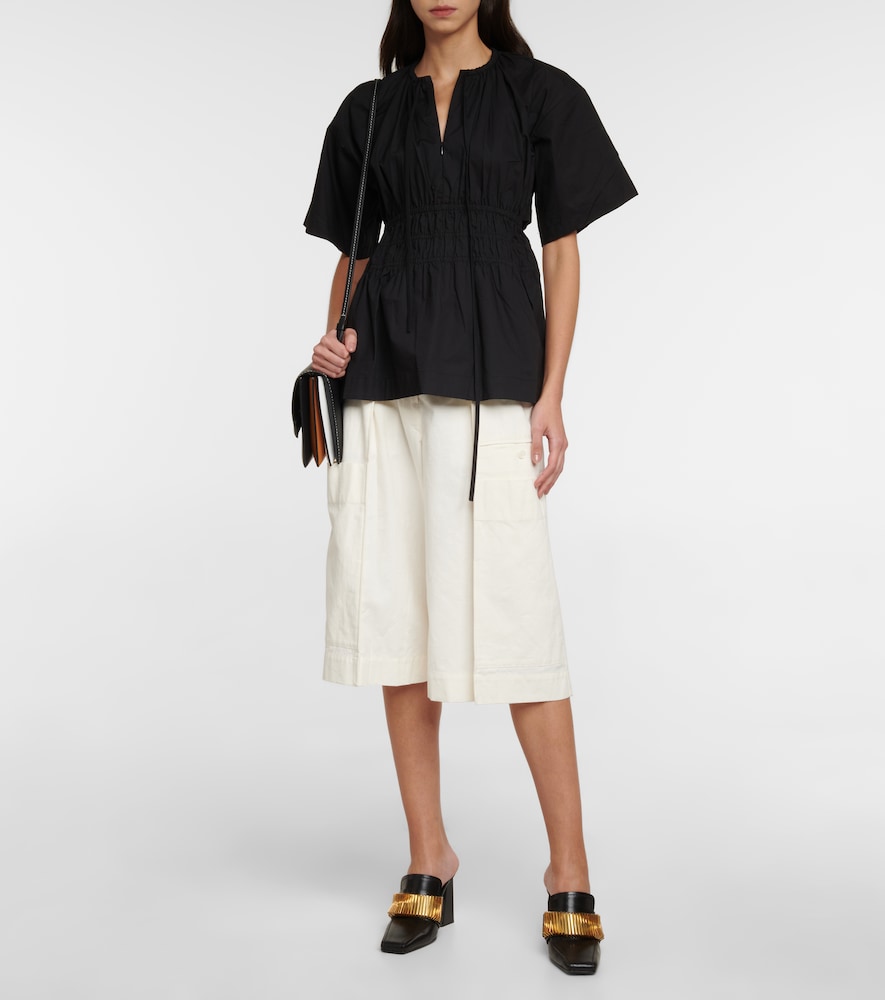 Proenza Schouler Drawstring cotton top